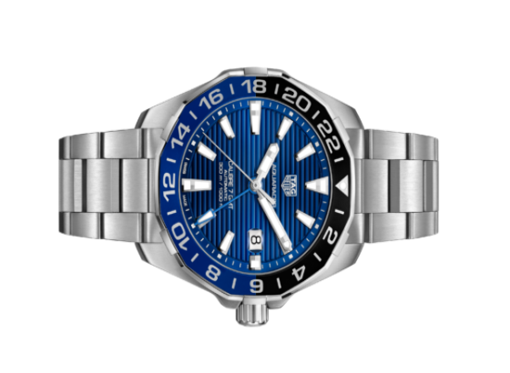 泰格豪雅Aquaracer GMT（Ref。WAY201T.BA09270）