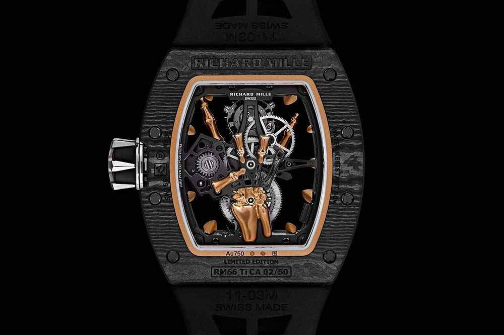 Richard Mille RM66 飛行陀飛輪腕表“搖滾的旗幟”